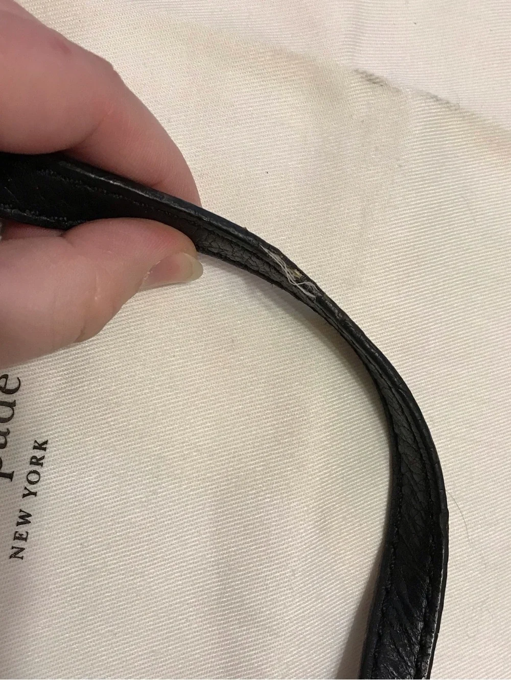 Kate Spade black and silver cobble hill Ellen crossbody purse